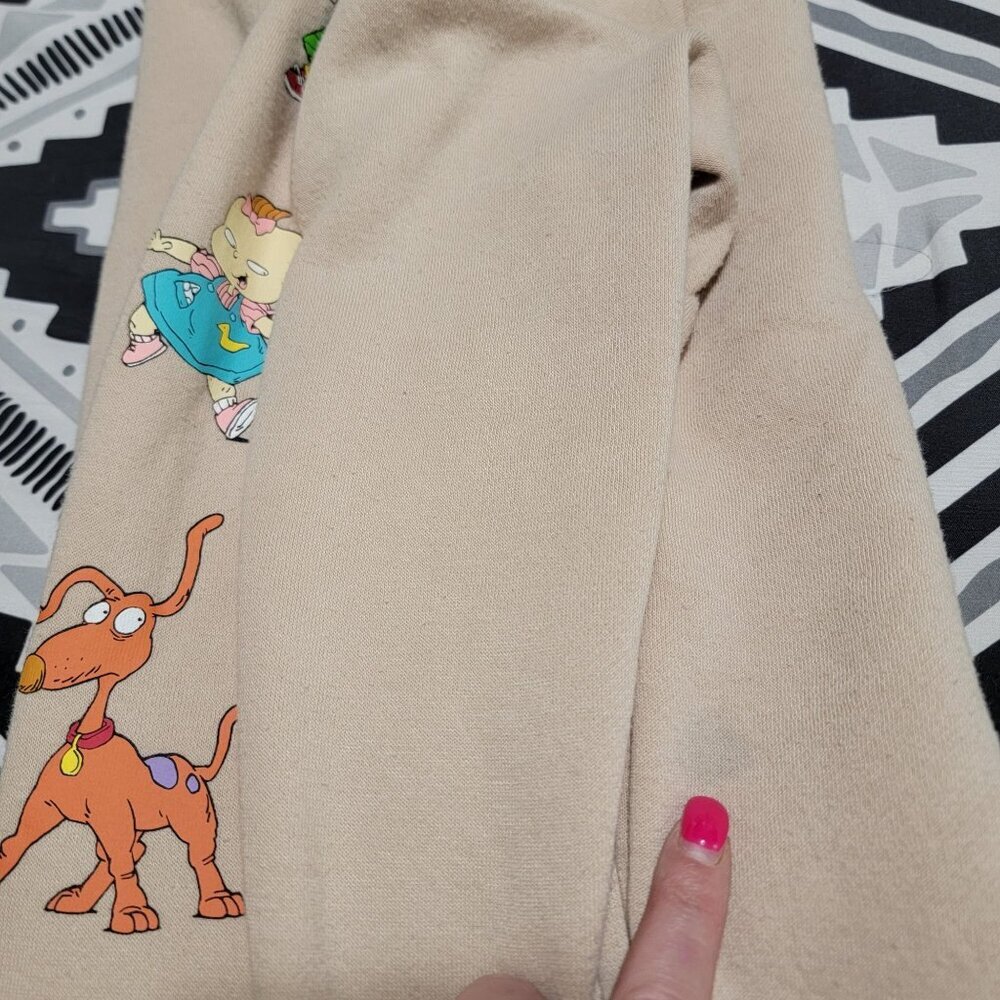 Nickelodeon Womens‎ S Rugrats Pullover Hoodie Sweatshirt 90s 2000s Retro Casual - Picture 8 of 8